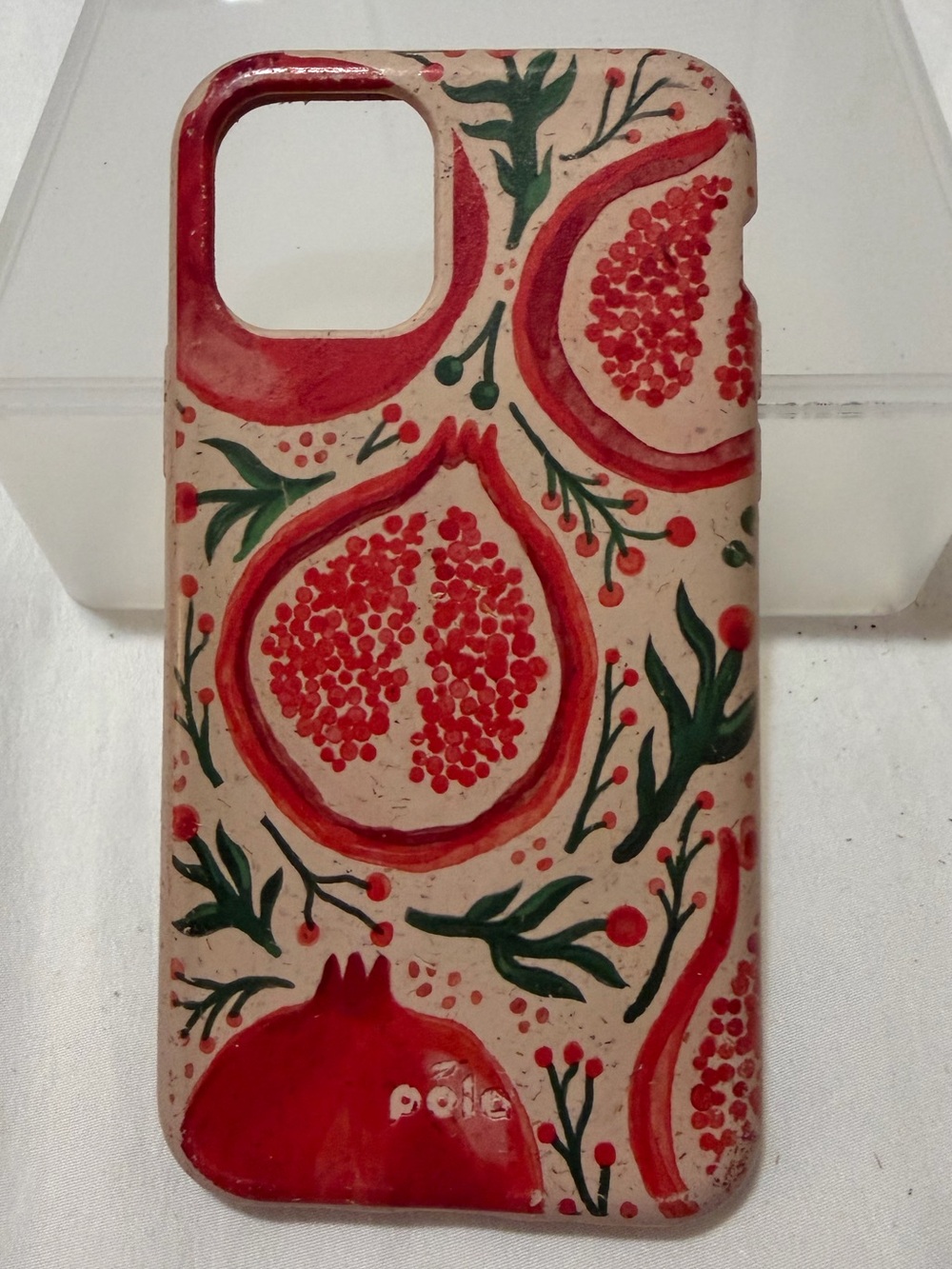 iPhone 11 Pro - Red Pomegranate Pattern Phone Case by Pela